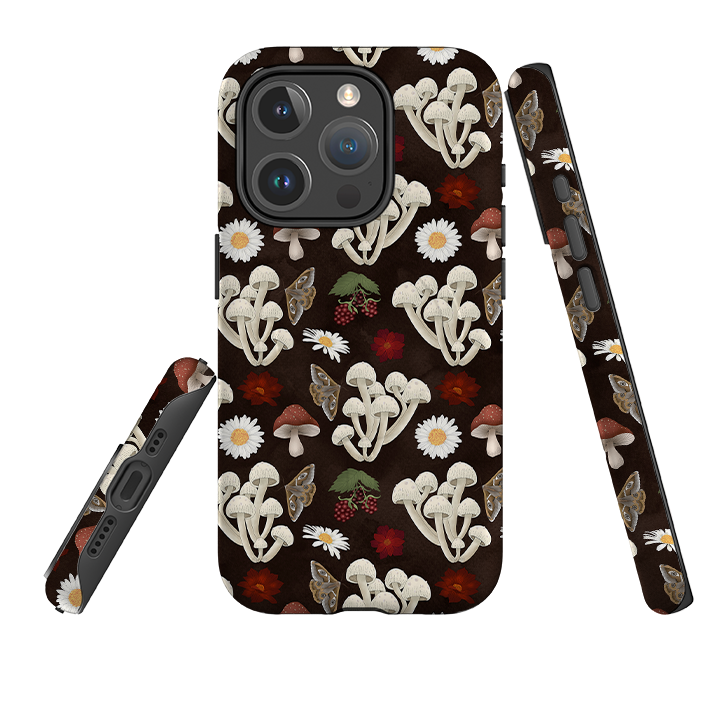 iPhone MagSafe Tough Case -  Mushroom Floral II