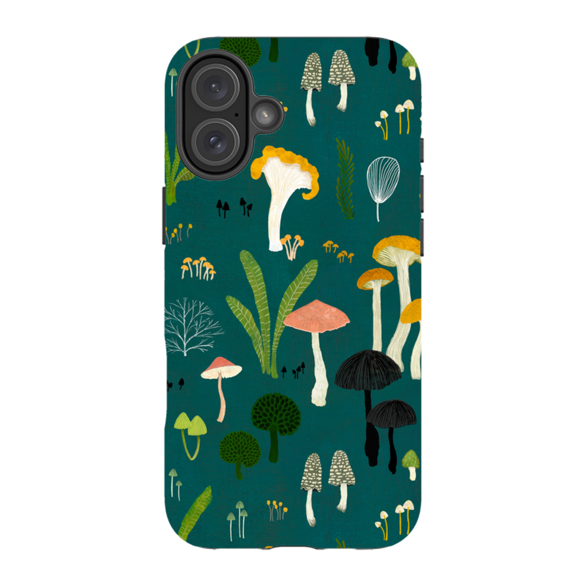 iPhone MagSafe Tough Case - Mushroom Lake By Katherine Quinn