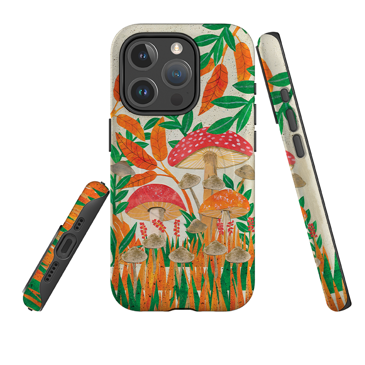 iPhone MagSafe Tough Case - Mushroom Magic By Tracey English