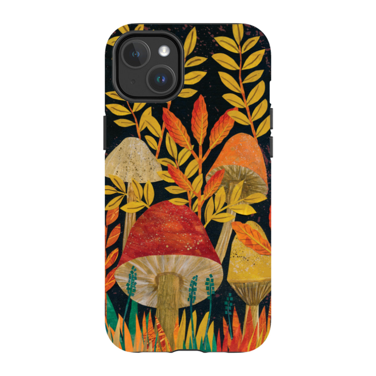 iPhone MagSafe Tough Case - Mushrooms By Tracey English
