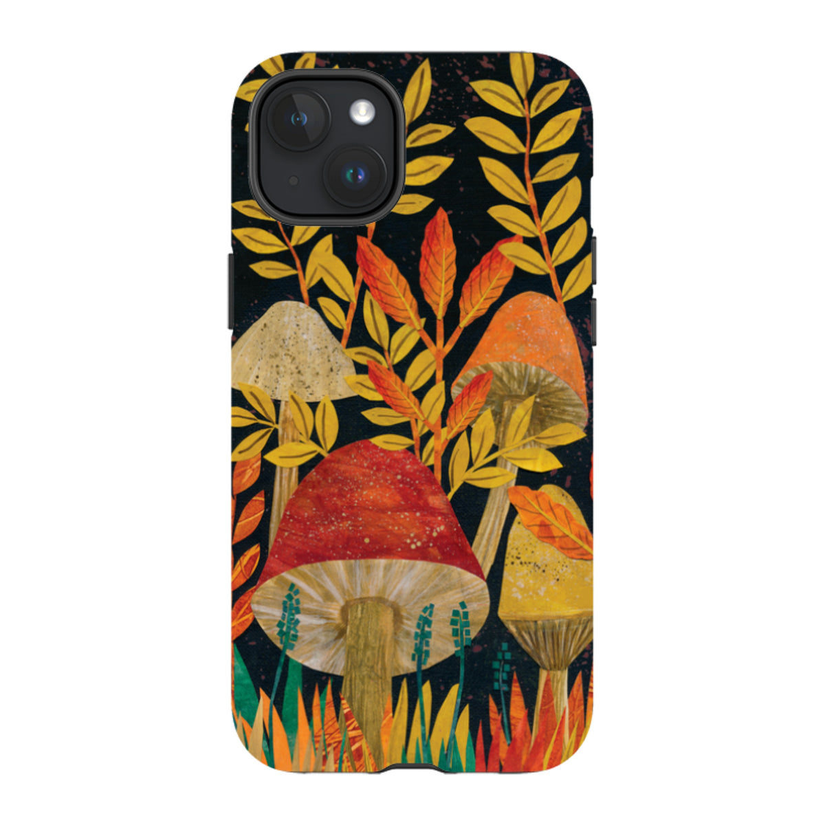 iPhone MagSafe Tough Case - Mushrooms By Tracey English