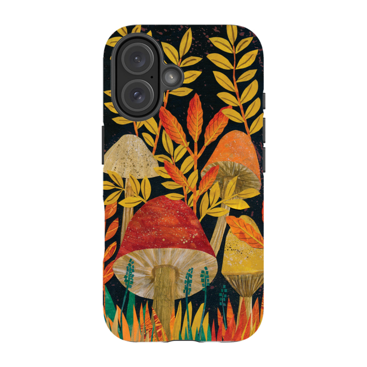 iPhone MagSafe Tough Case - Mushrooms By Tracey English