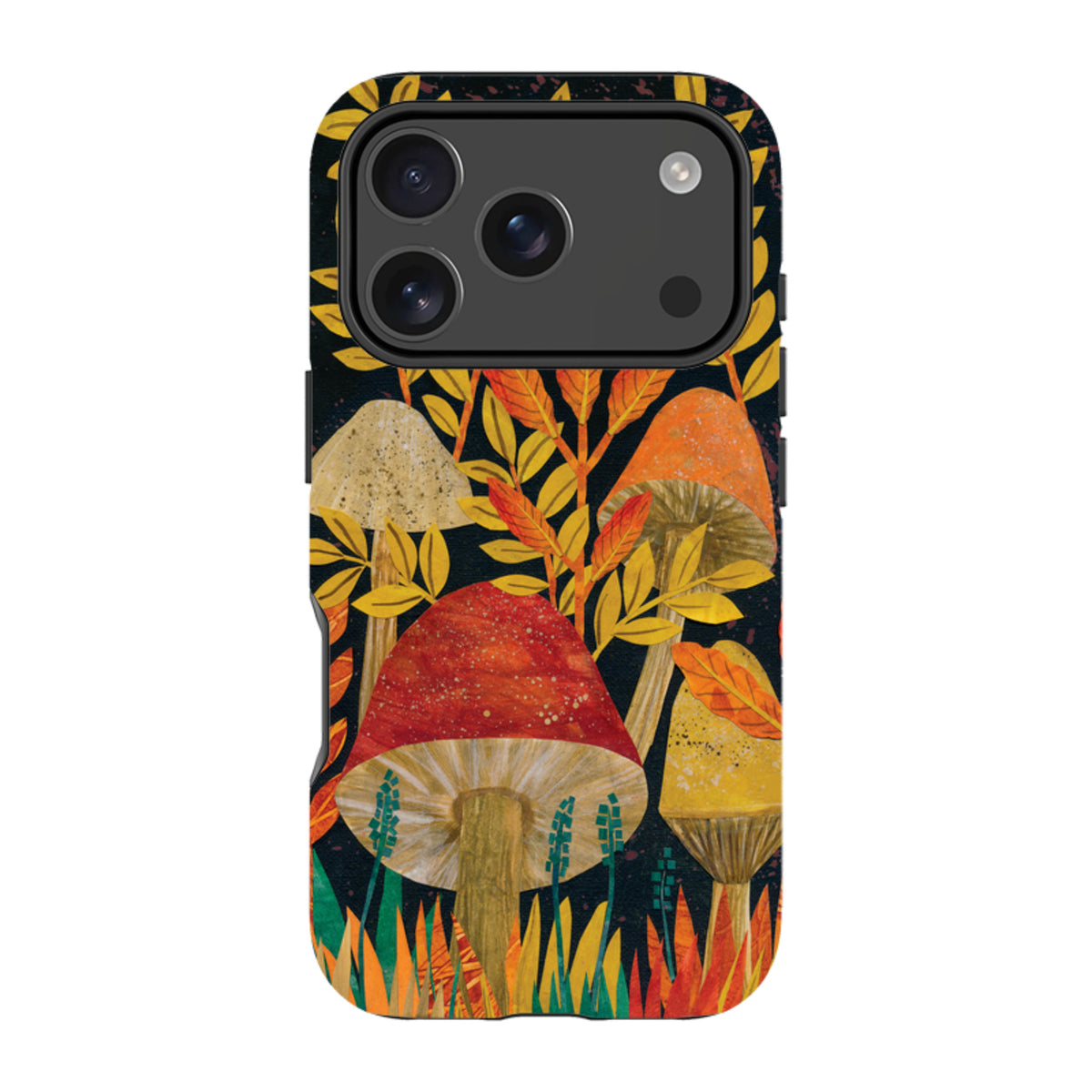 iPhone MagSafe Tough Case - Mushrooms By Tracey English