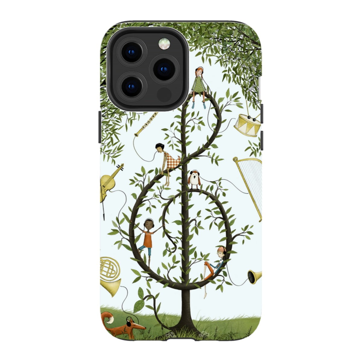 iPhone MagSafe Tough Case - Music Tree By Maja Lindberg