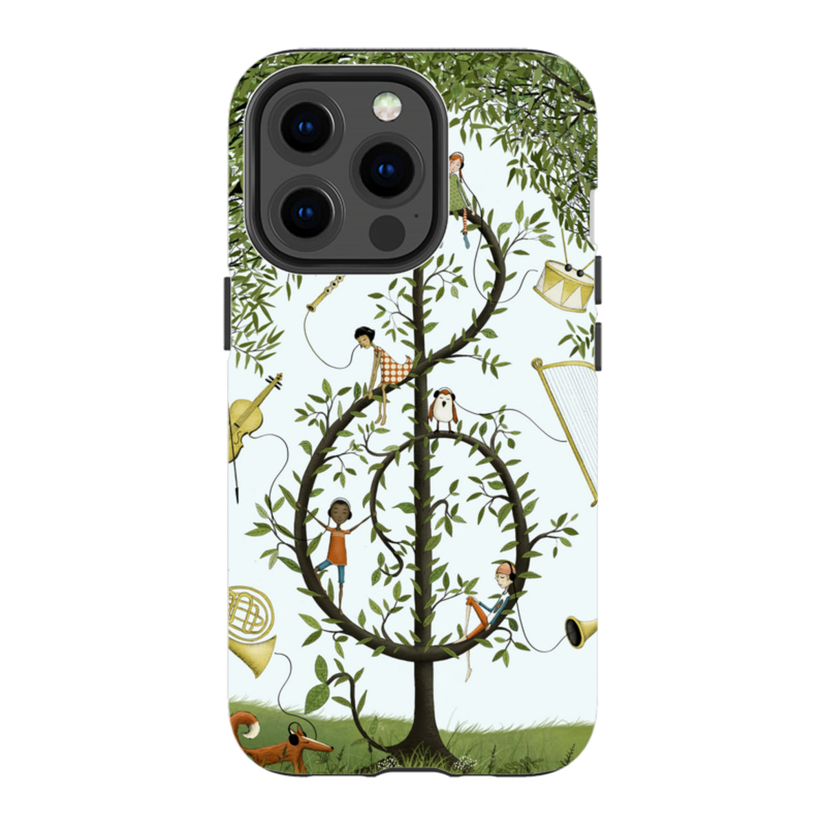 iPhone MagSafe Tough Case - Music Tree By Maja Lindberg