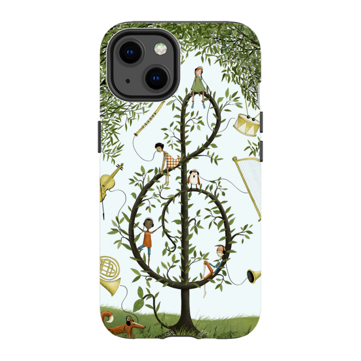 iPhone MagSafe Tough Case - Music Tree By Maja Lindberg