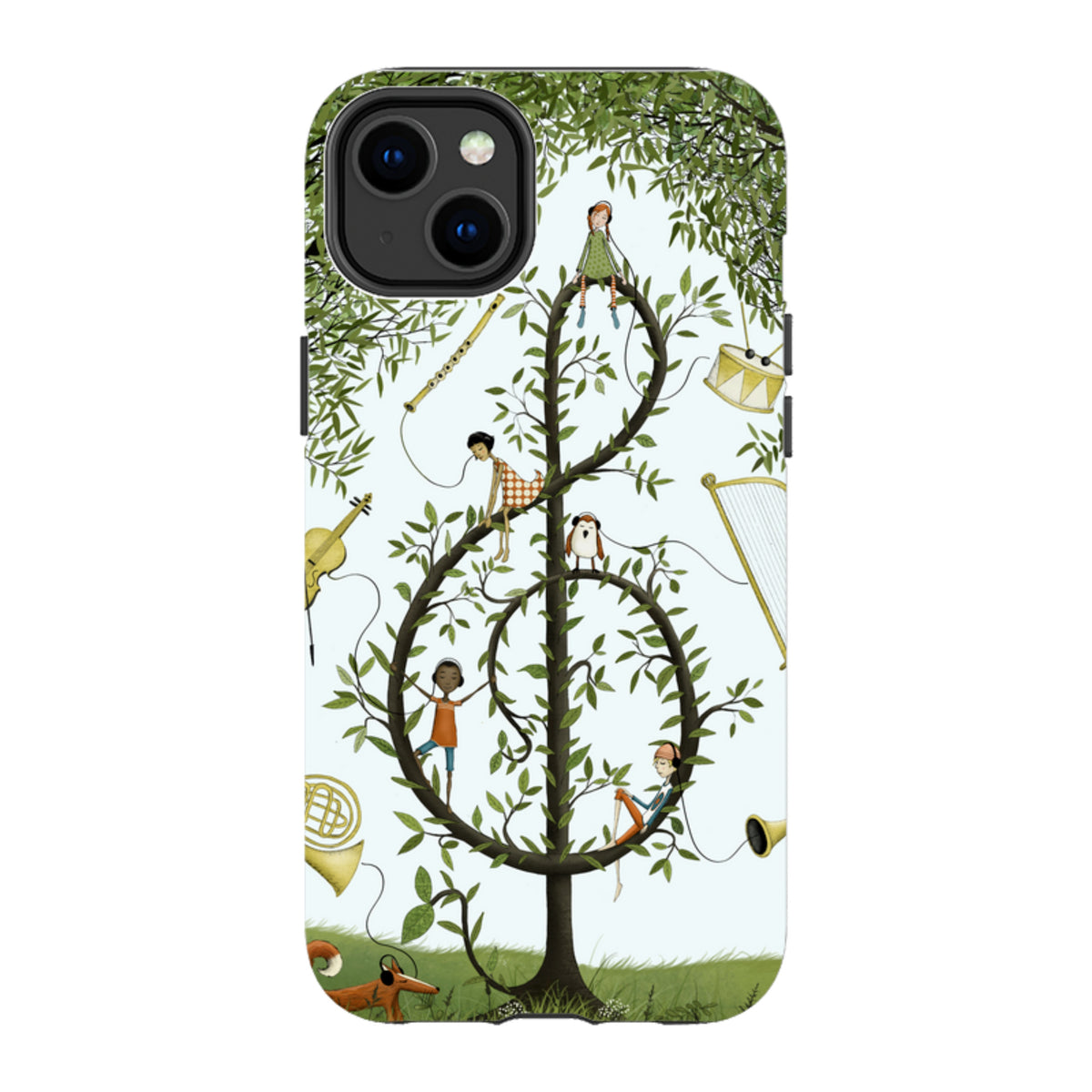 iPhone MagSafe Tough Case - Music Tree By Maja Lindberg