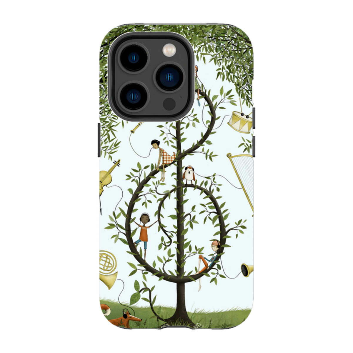 iPhone MagSafe Tough Case - Music Tree By Maja Lindberg