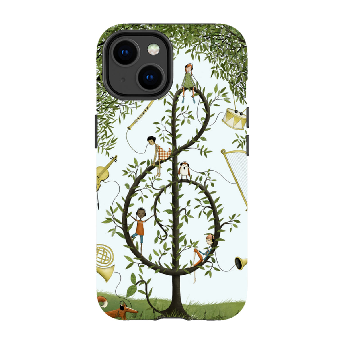 iPhone MagSafe Tough Case - Music Tree By Maja Lindberg