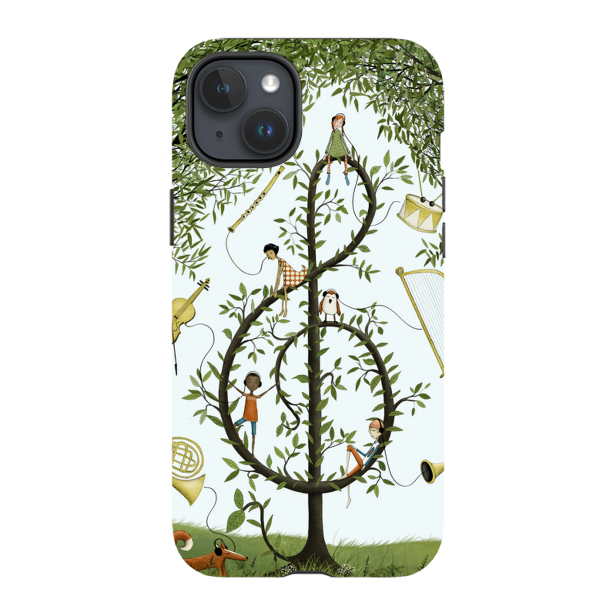 iPhone MagSafe Tough Case - Music Tree By Maja Lindberg