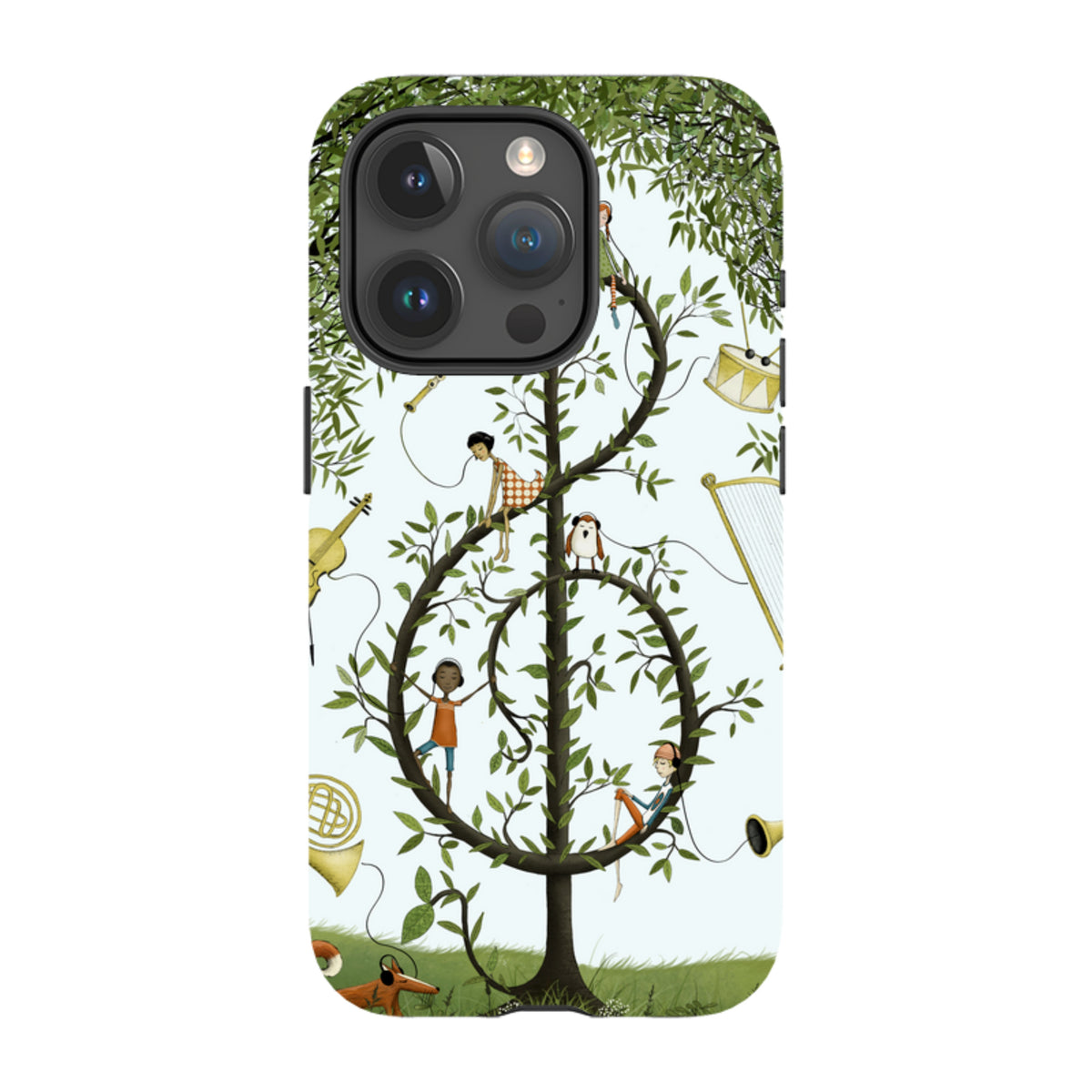 iPhone MagSafe Tough Case - Music Tree By Maja Lindberg