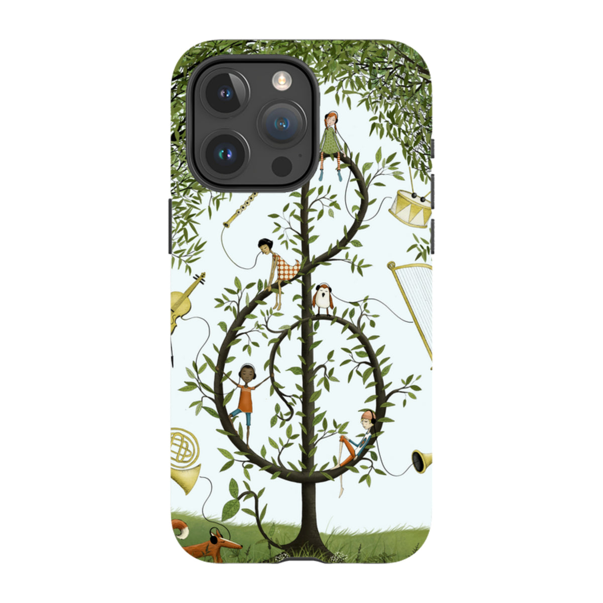 iPhone MagSafe Tough Case - Music Tree By Maja Lindberg
