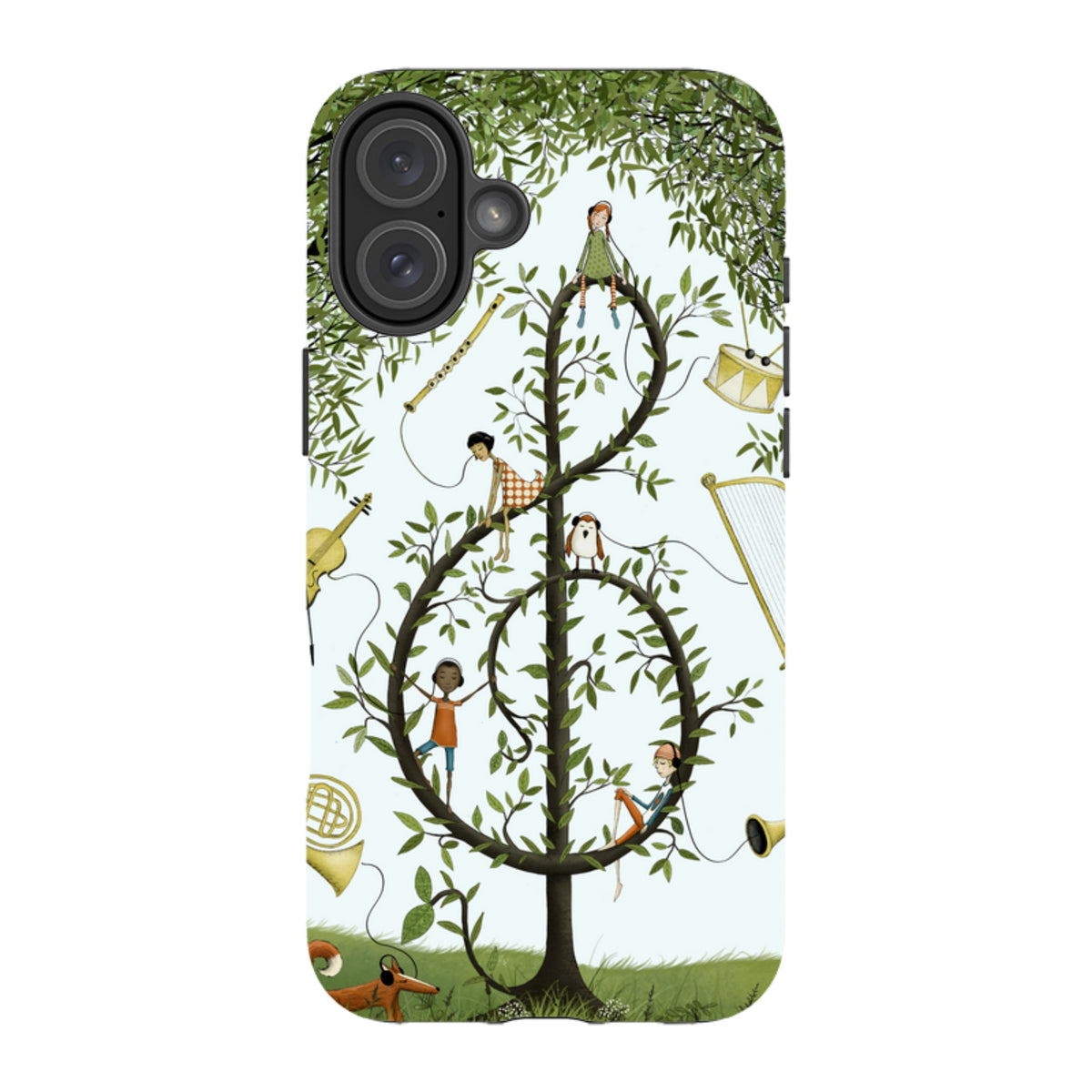 iPhone MagSafe Tough Case - Music Tree By Maja Lindberg