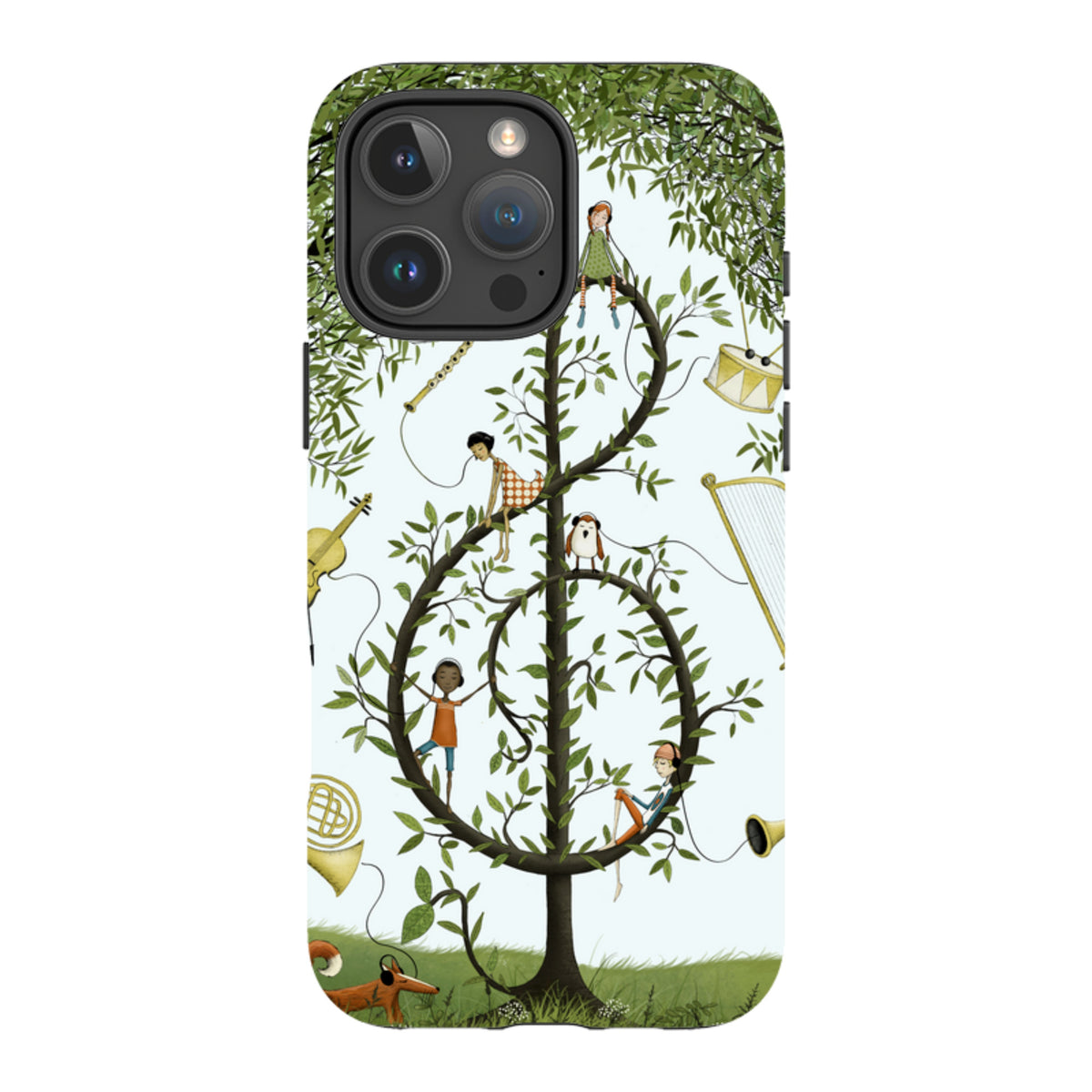 iPhone MagSafe Tough Case - Music Tree By Maja Lindberg