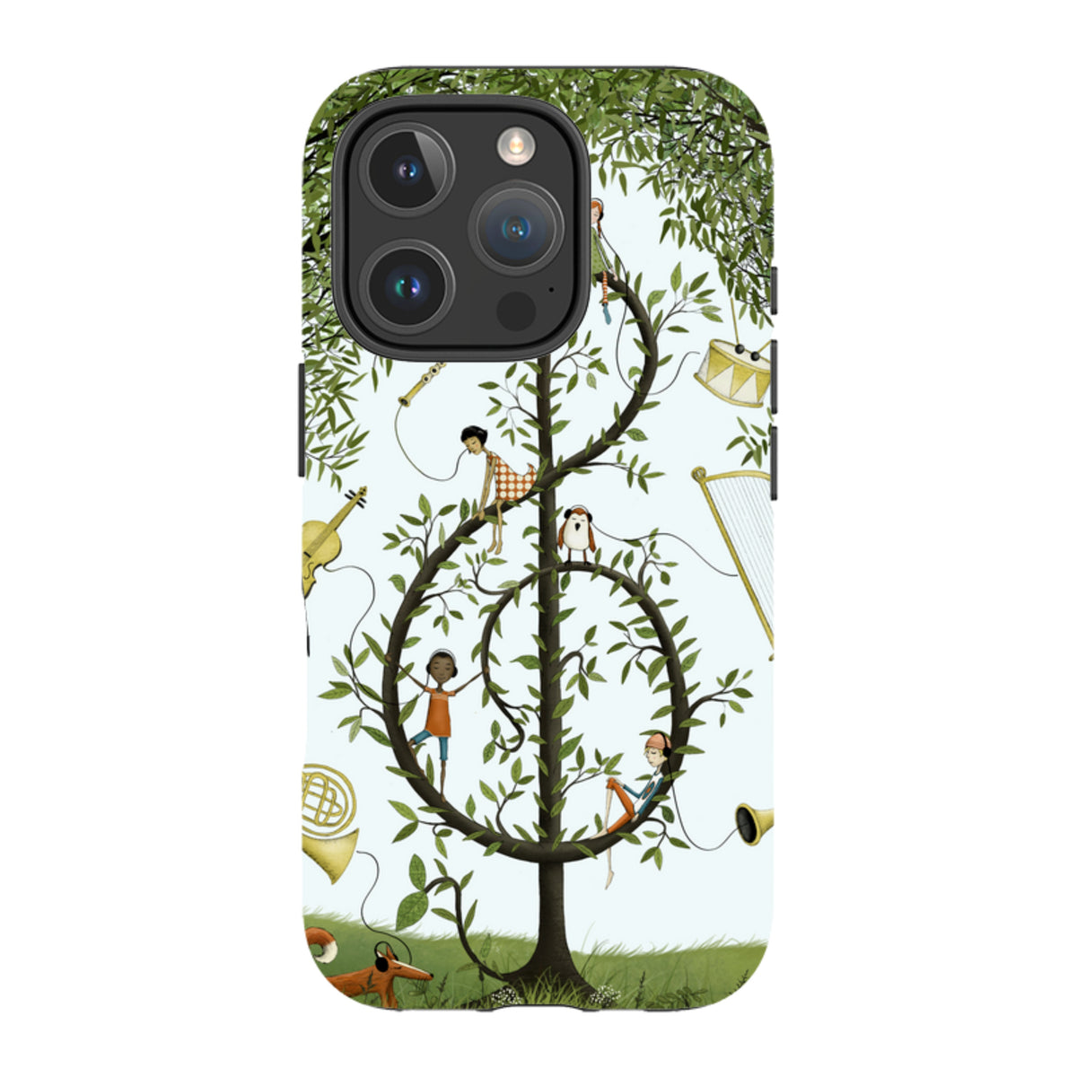 iPhone MagSafe Tough Case - Music Tree By Maja Lindberg