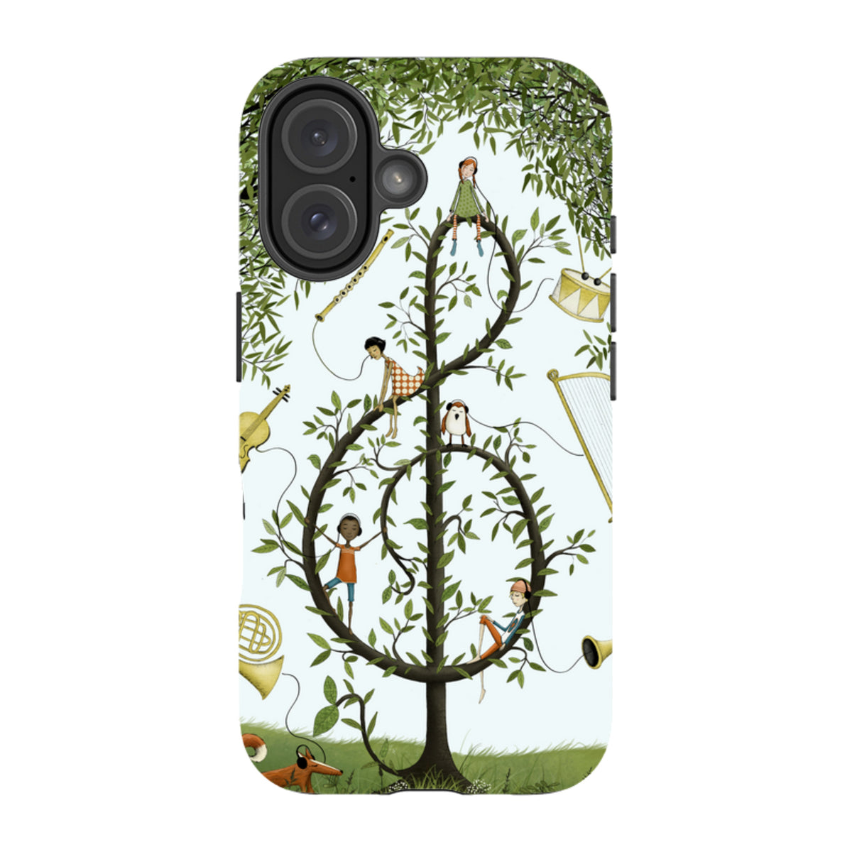 iPhone MagSafe Tough Case - Music Tree By Maja Lindberg