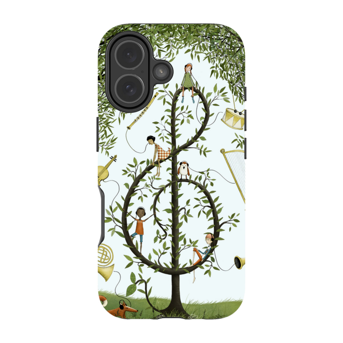 iPhone MagSafe Tough Case - Music Tree By Maja Lindberg
