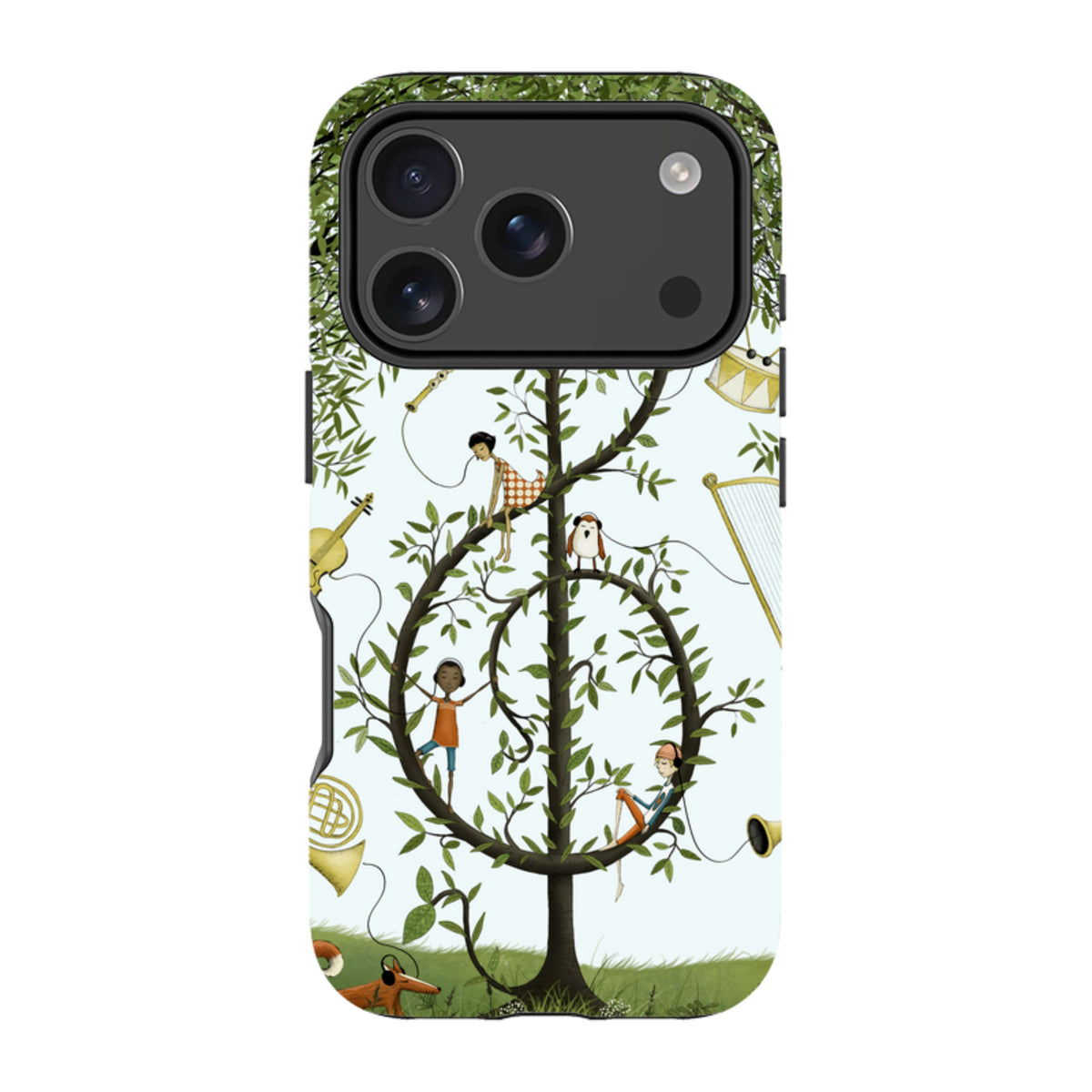 iPhone MagSafe Tough Case - Music Tree By Maja Lindberg