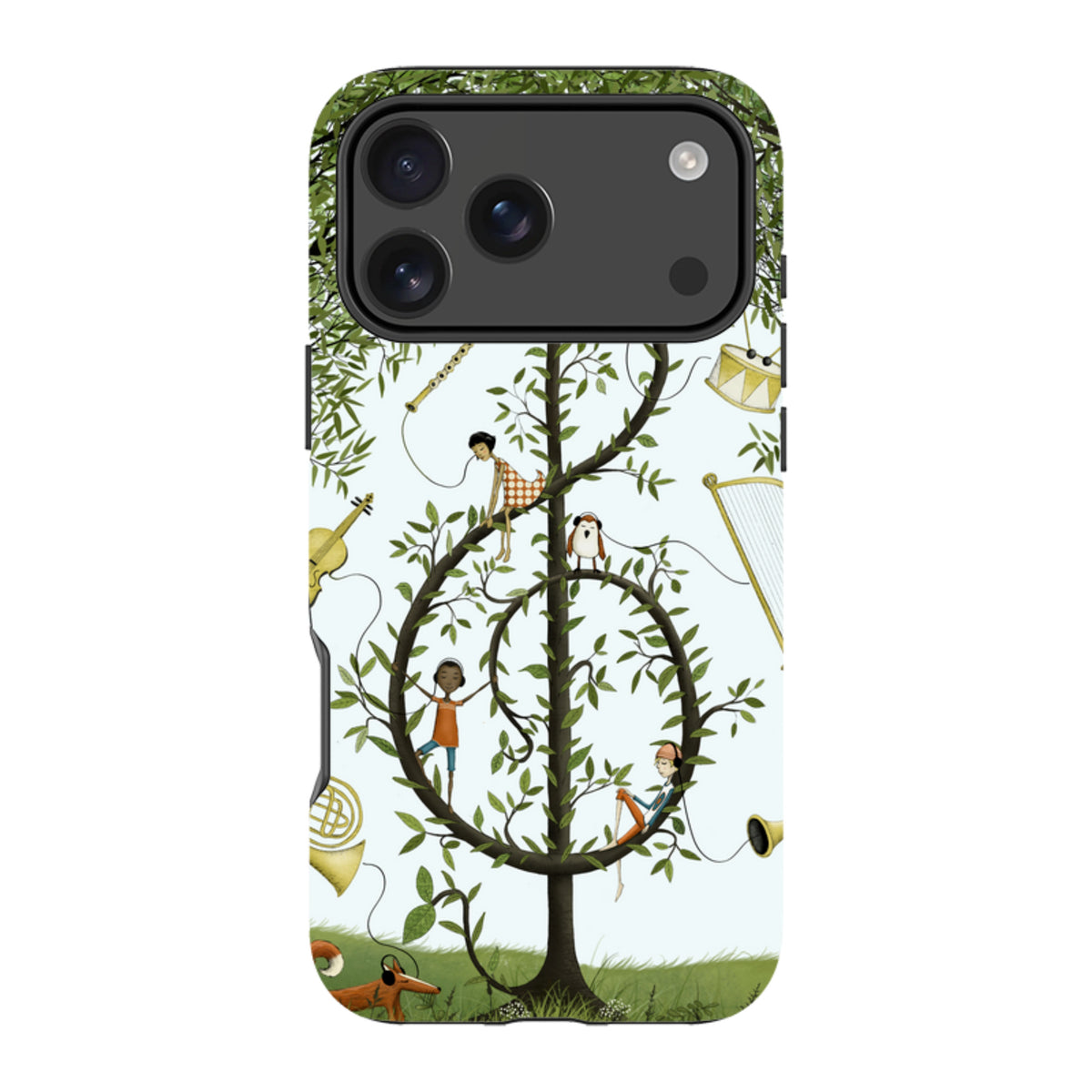 iPhone MagSafe Tough Case - Music Tree By Maja Lindberg