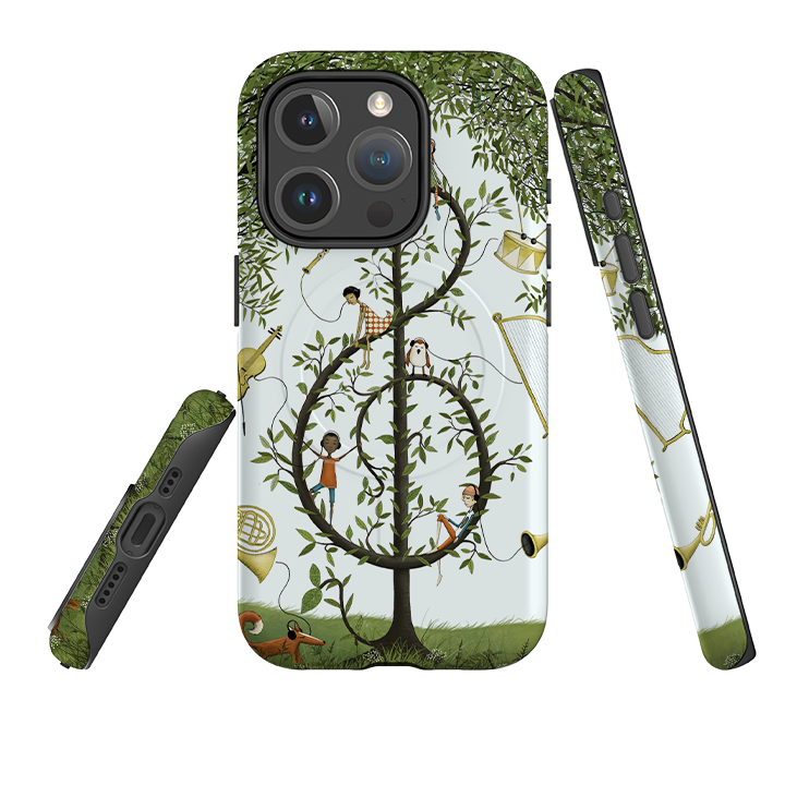 iPhone MagSafe Tough Case - Music Tree By Maja Lindberg