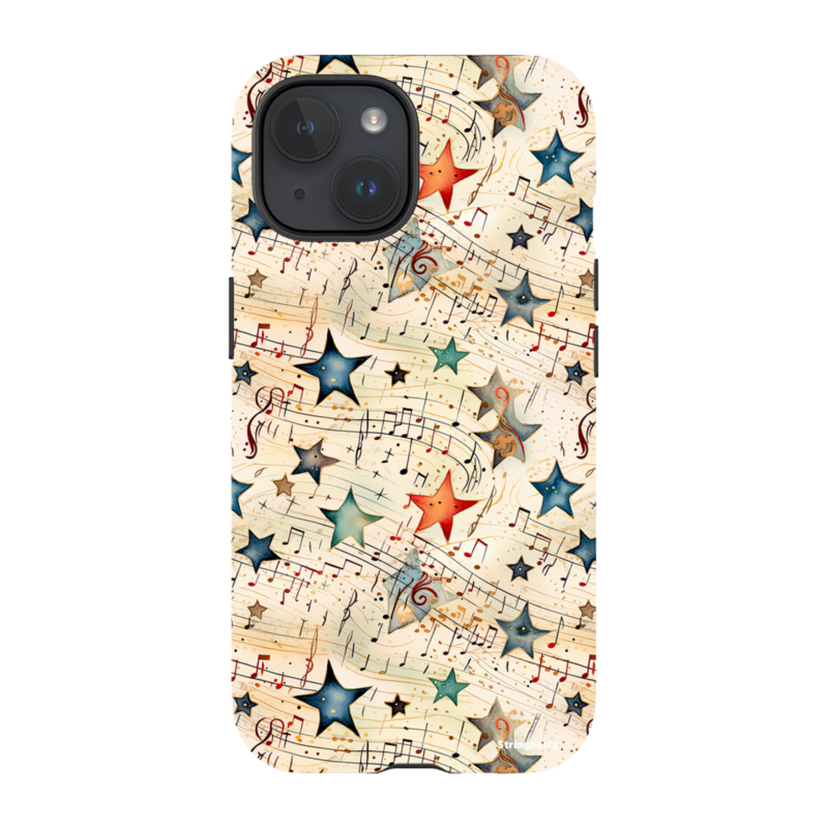 iPhone MagSafe Tough Case - Musical Stars