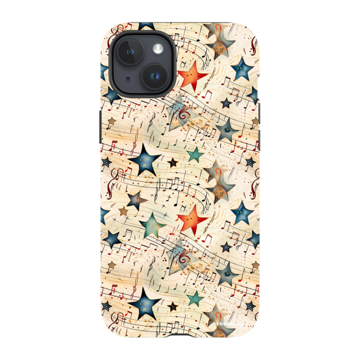 iPhone MagSafe Tough Case - Musical Stars
