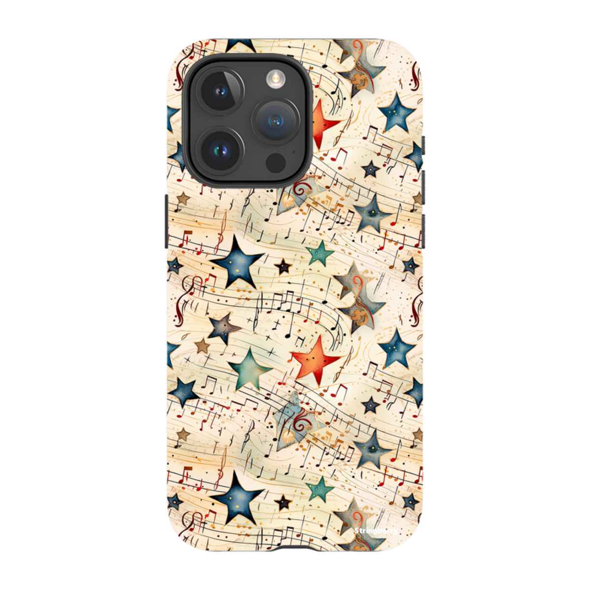 iPhone MagSafe Tough Case - Musical Stars