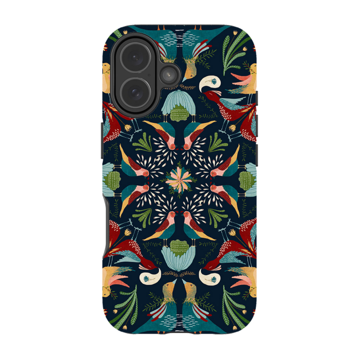 iPhone MagSafe Tough Case - Navy Hanky By Katherine Quinn