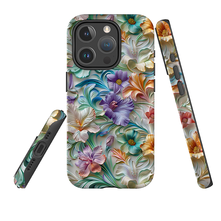 iPhone MagSafe Tough Case - Neo Floral