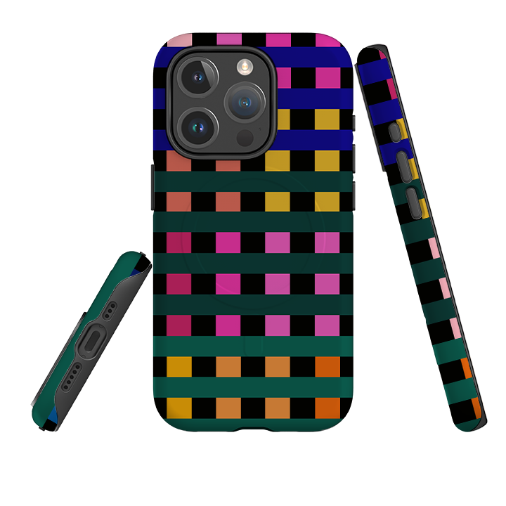 iPhone MagSafe Tough Case - Newton Check By Kitty Joseph