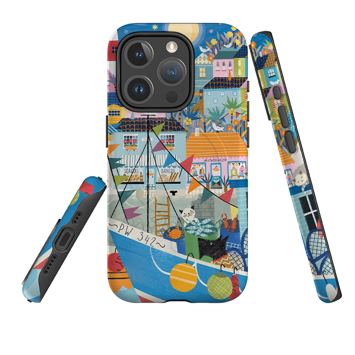 iPhone MagSafe Tough Case - Night Harbour 2 By Ali Brookes