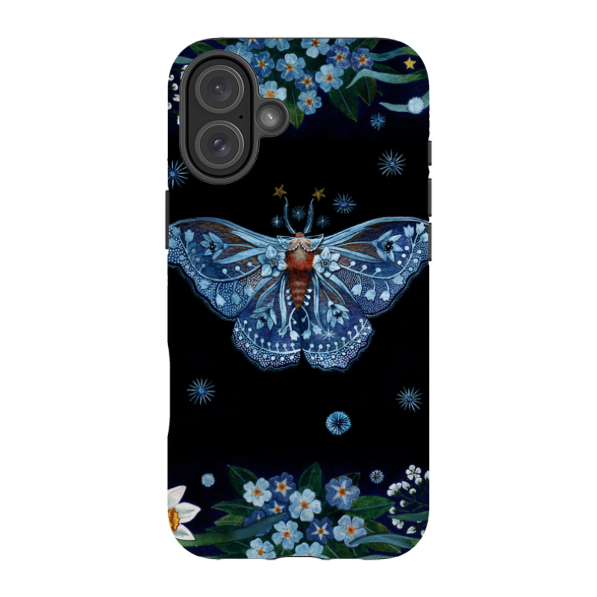 iPhone MagSafe Tough Case -  Night Moth By Maria Matos