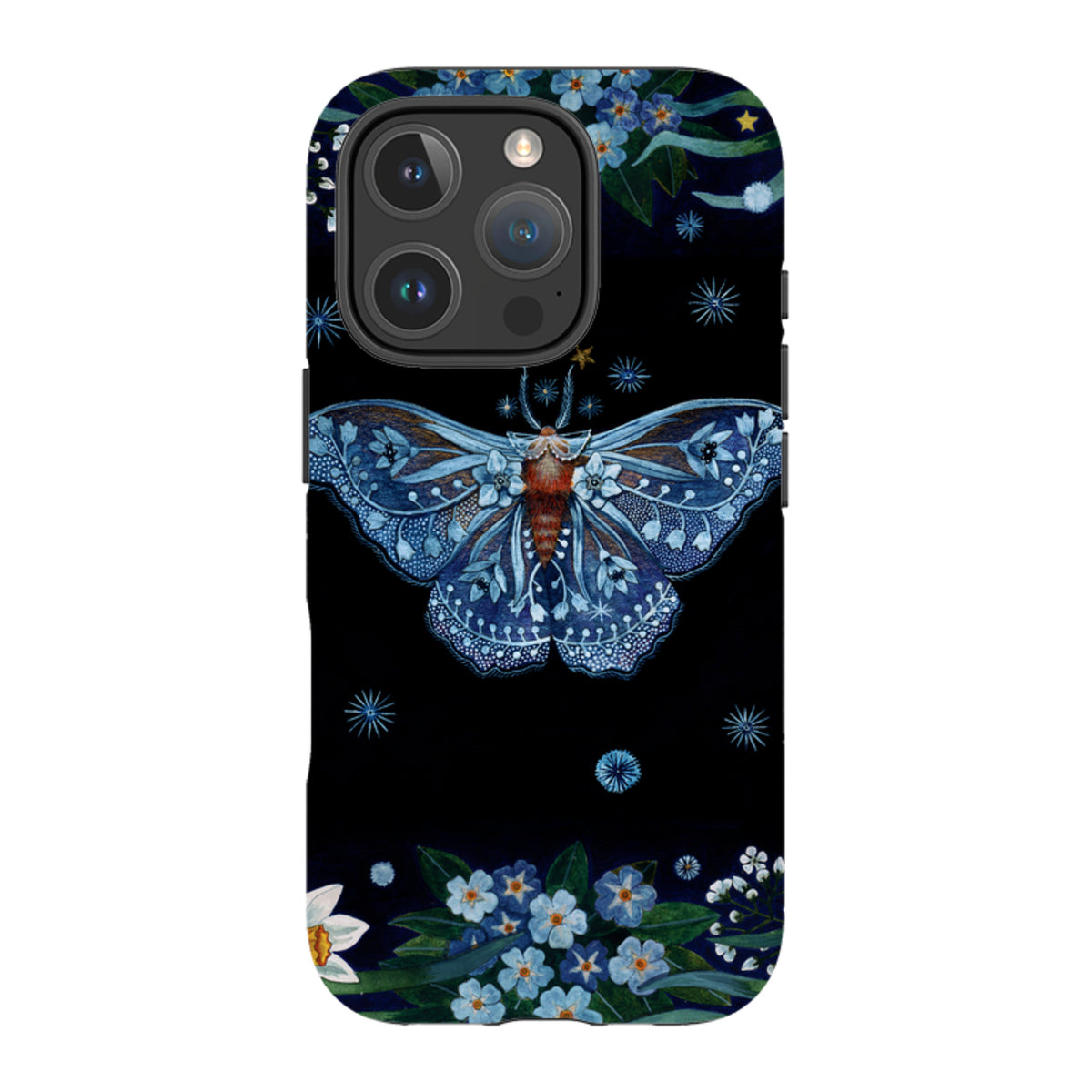 iPhone MagSafe Tough Case -  Night Moth By Maria Matos
