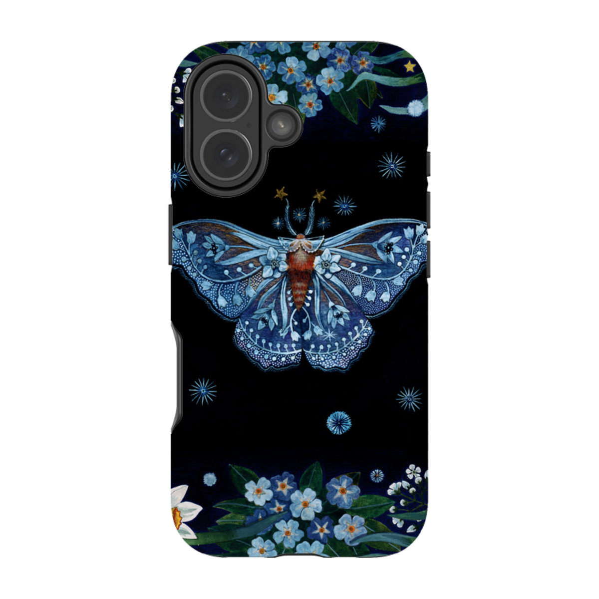 iPhone MagSafe Tough Case -  Night Moth By Maria Matos