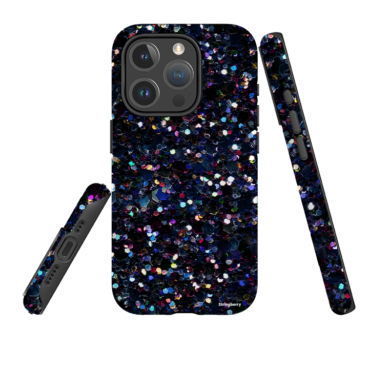 iPhone MagSafe Tough Case -  Night Sky by Kitty Joseph (Case does not glitter)