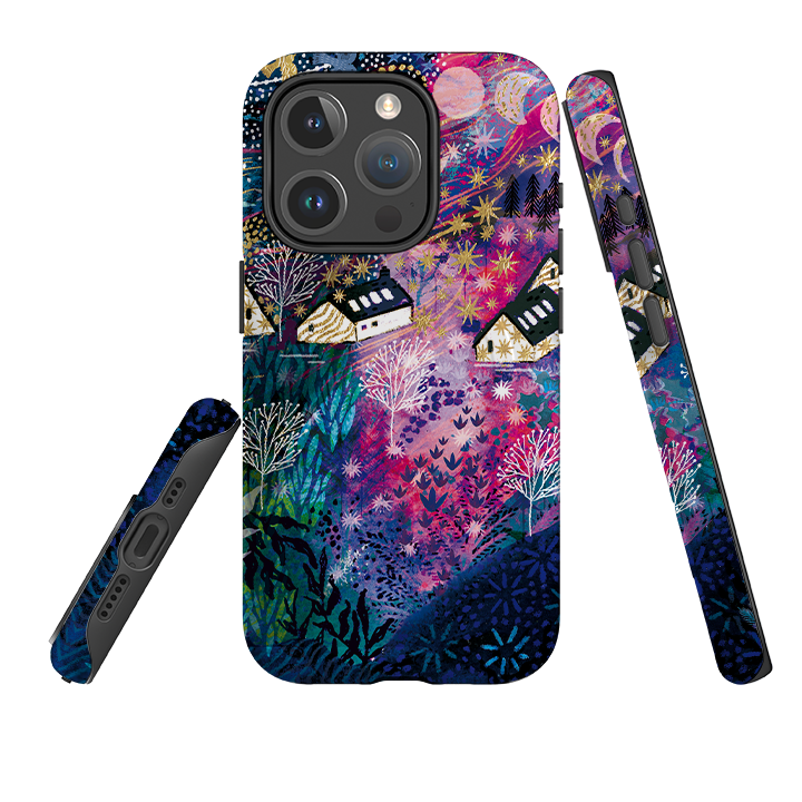 iPhone MagSafe Tough Case - Northern Lights By Emma Frances Grant