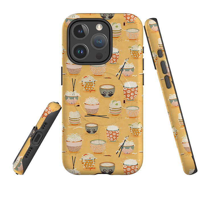 iPhone MagSafe Tough Case - Oodles Of Noodles By Katherine Quinn
