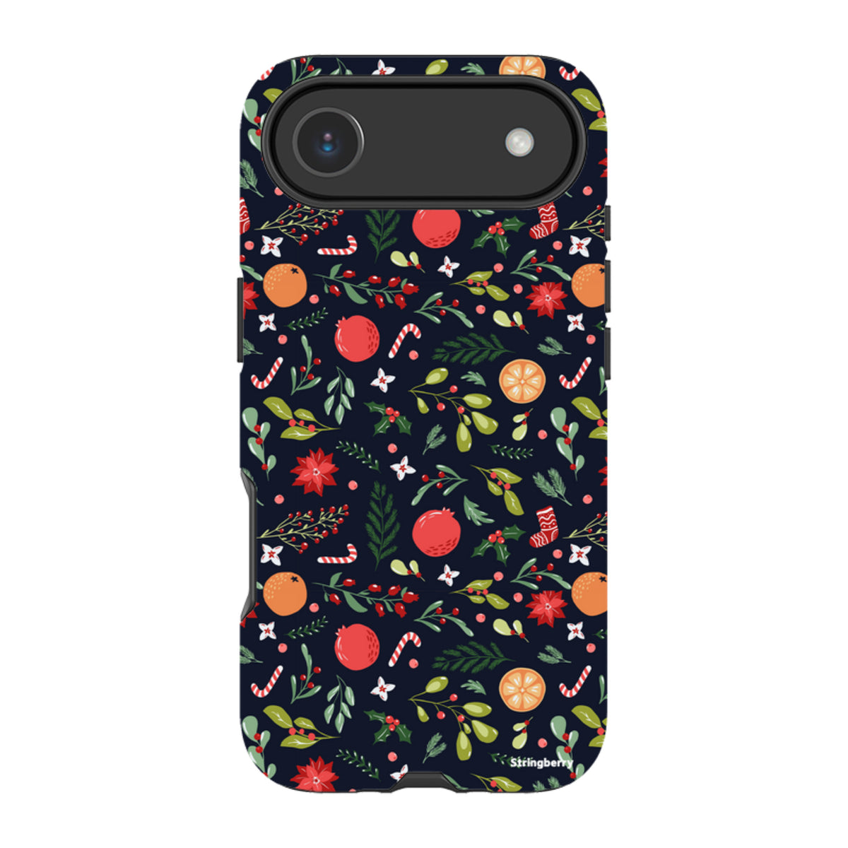 iPhone MagSafe Tough Case - Oranges and Candy Canes II