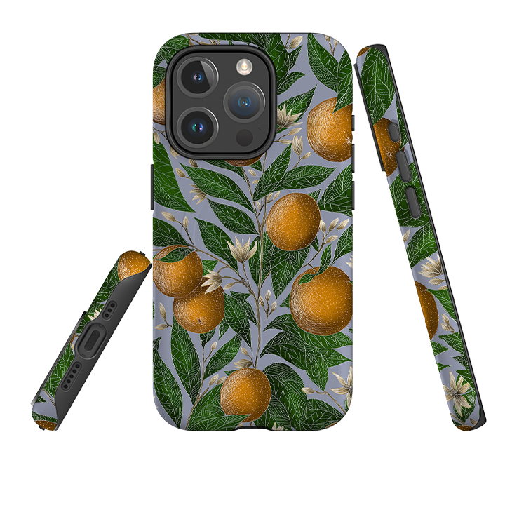 iPhone MagSafe Tough Case - Oranges By Catherine Rowe