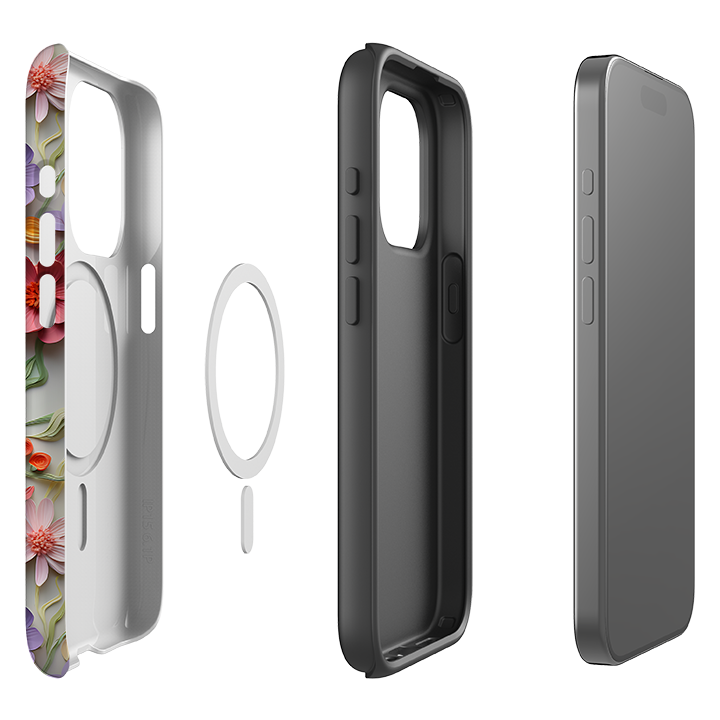 iPhone MagSafe Tough Case - Ostara Floral