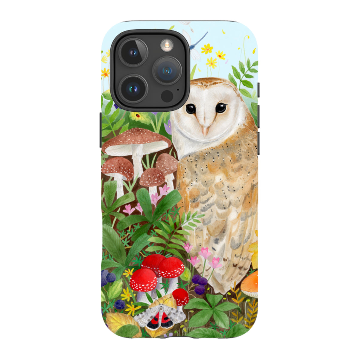 iPhone MagSafe Tough Case – Eulen-Garten von Bex Parkin
