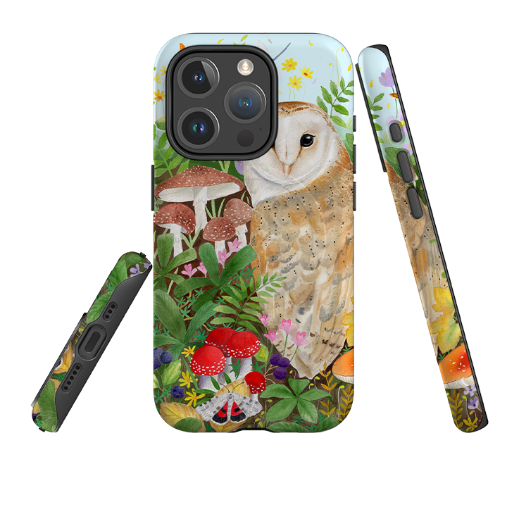 iPhone MagSafe Tough Case -  Owl Garden By Bex Parkin