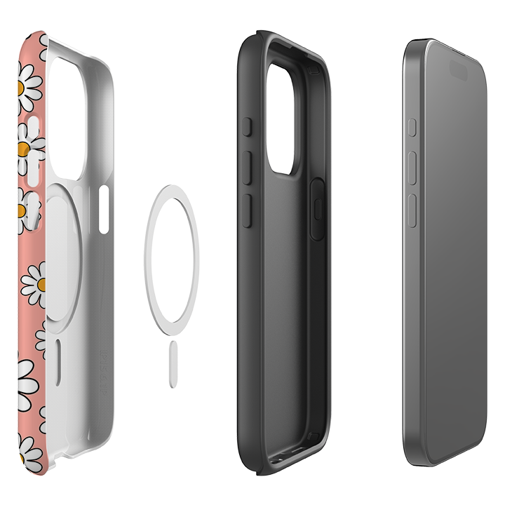 iPhone MagSafe Tough Case -  Pale Daises