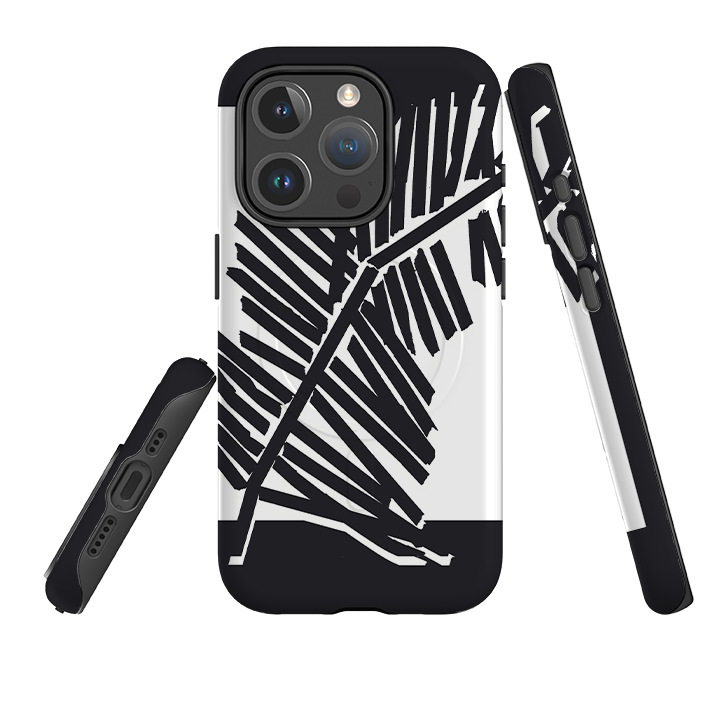 iPhone MagSafe Tough Case - Palm Moon Silhouette By Kitty Joseph