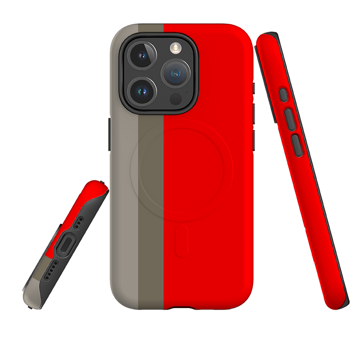 iPhone MagSafe Tough Case - Paris Chroma Stripe