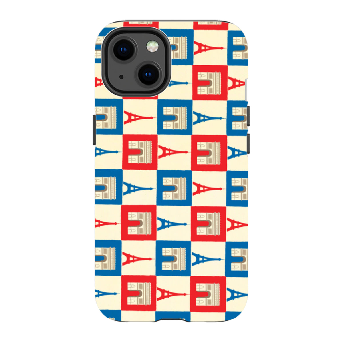 iPhone MagSafe Tough Case -  Paris Papers By Paul Thurlby