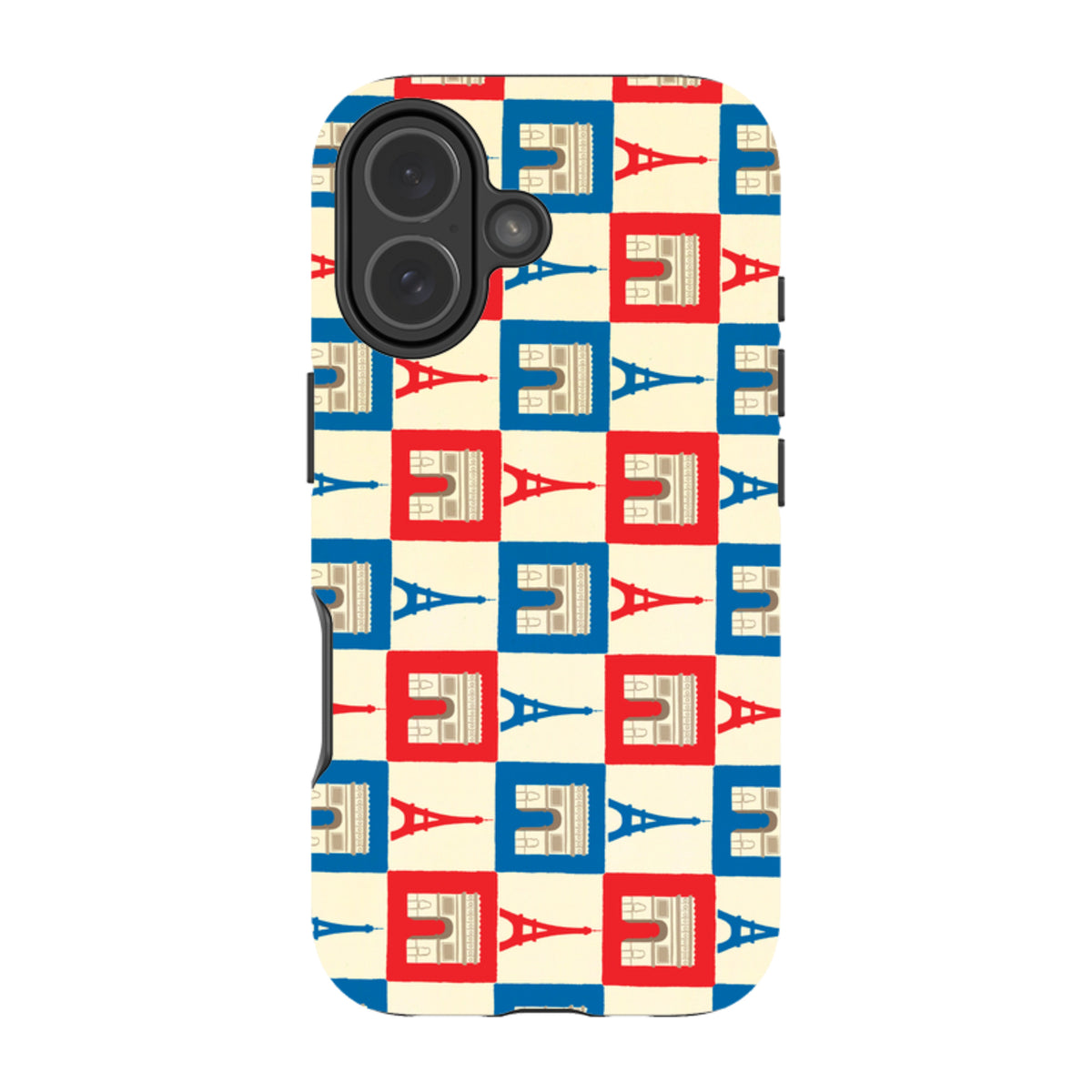 iPhone MagSafe Tough Case -  Paris Papers By Paul Thurlby
