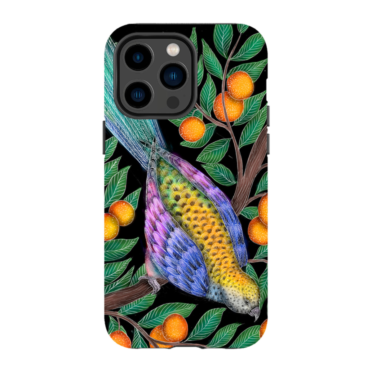 iPhone MagSafe Tough Case -  Parrot By Catherine Rowe