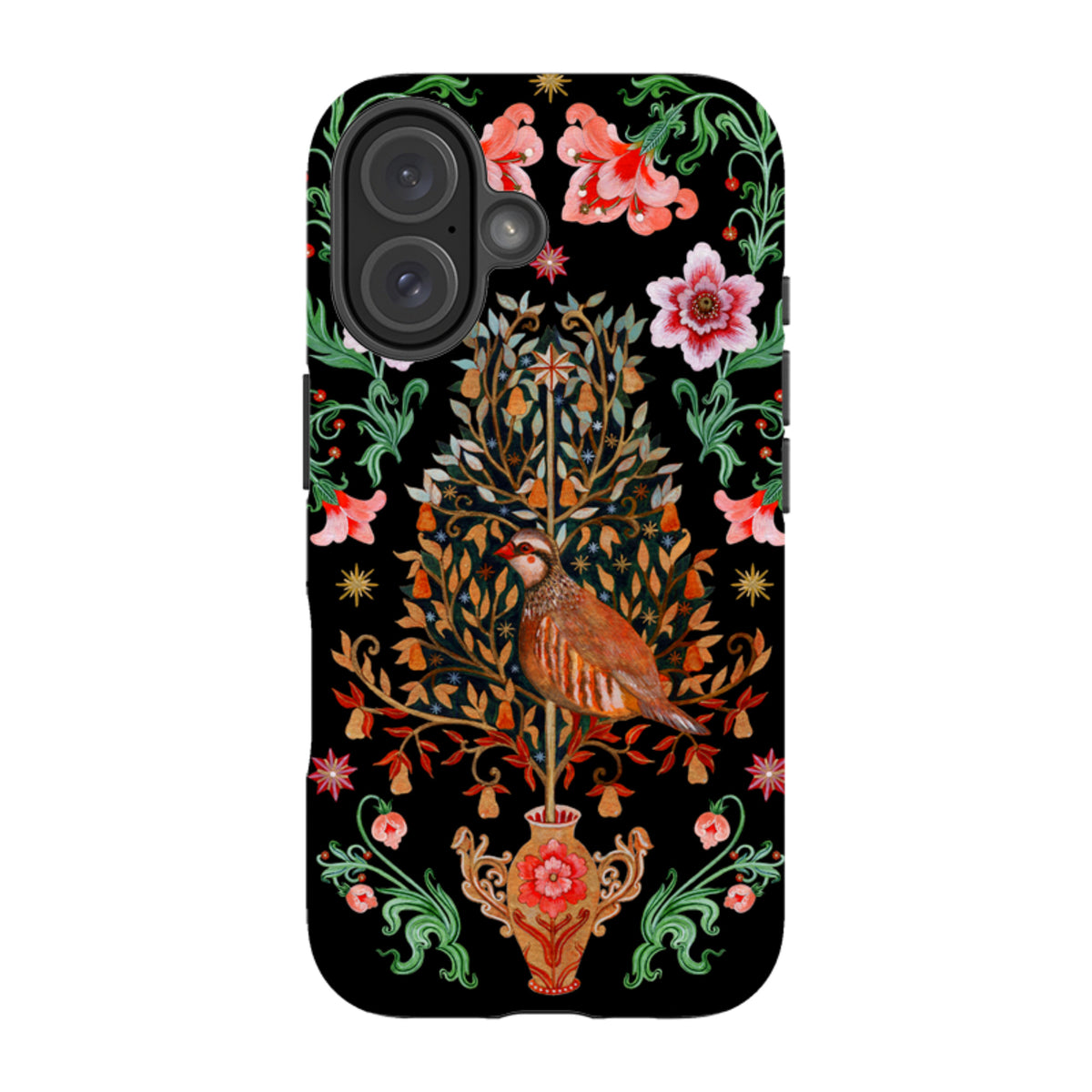 iPhone MagSafe Tough Case - Partridge Pear Tree By Maria Matos