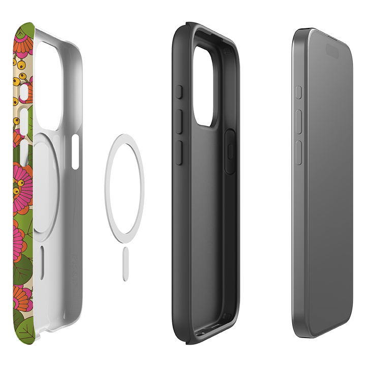 iPhone MagSafe Tough Case - Passion Lilly By Amelia Bowman